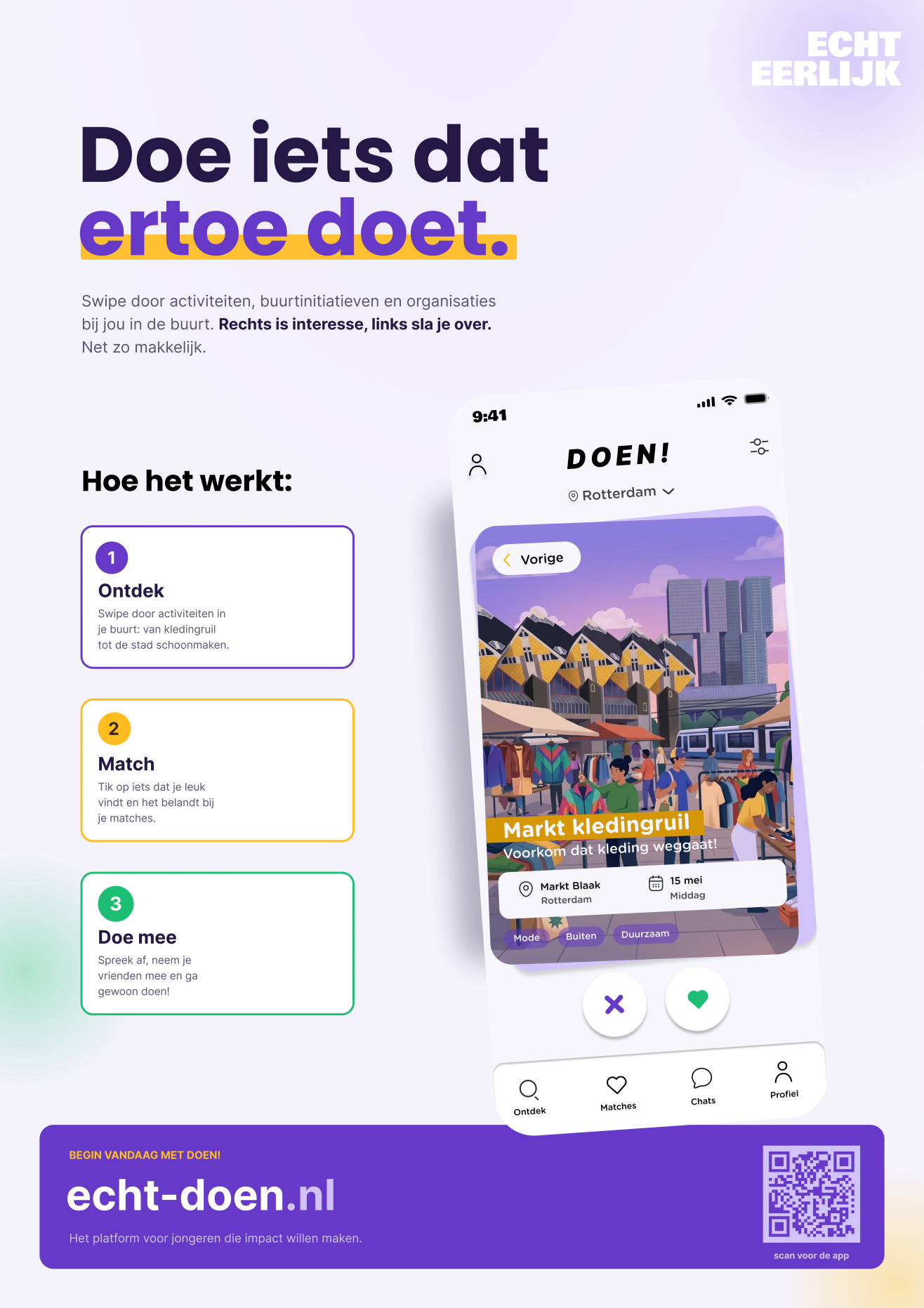 Echt Eerlijk Expo Poster 2 — eindproduct en impact